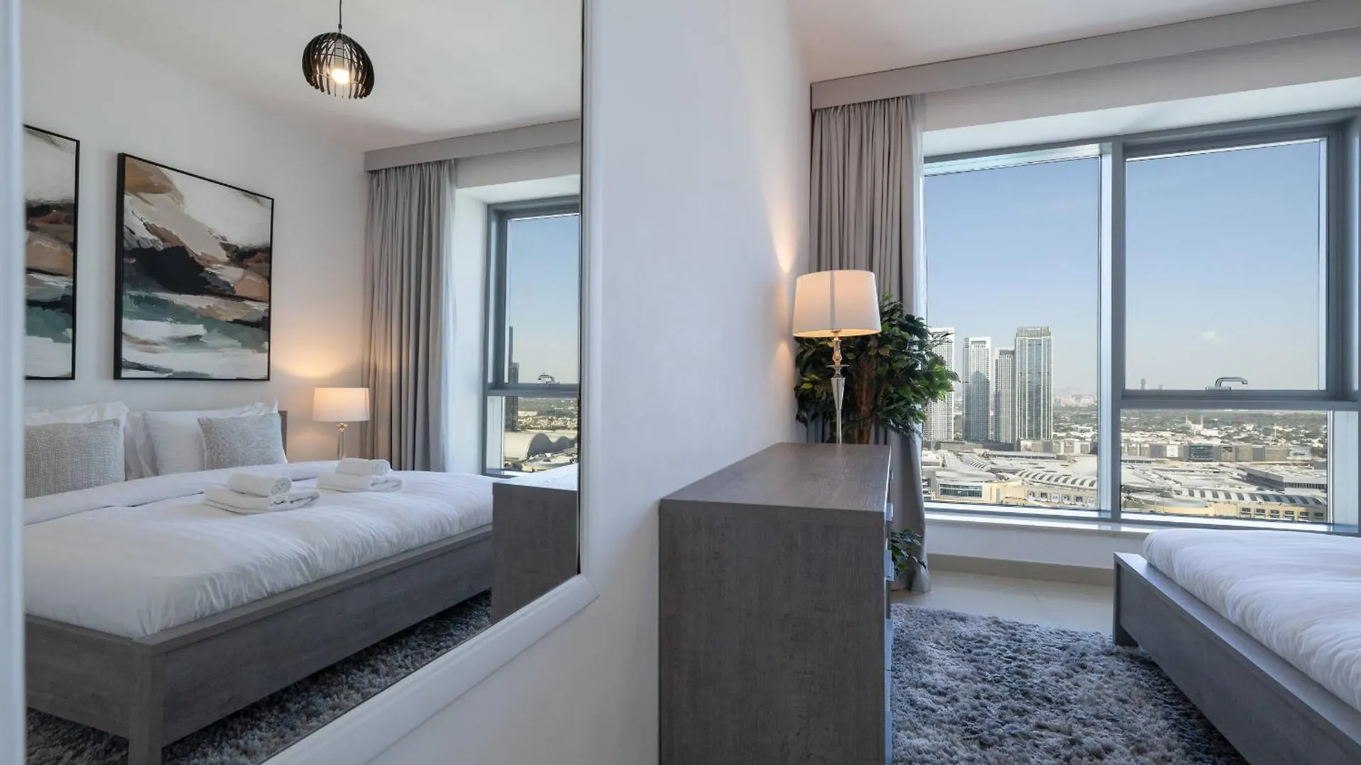 شقة Signature Burj Khalifa View Residence دبي الإمارات العربية المتحدة